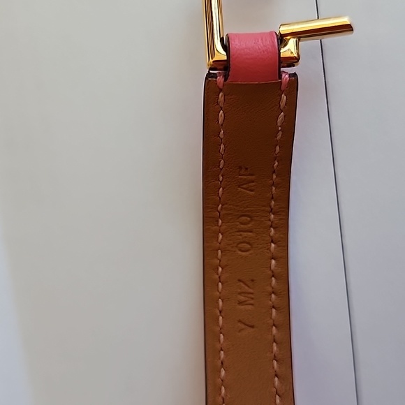 Hermès Rivale Double Tour Bracelet Swift Rose Azalee T2 - Picture 13 of 15